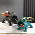 Ornamental Big Mouth French Bulldog Butler Storage Box with Tray.